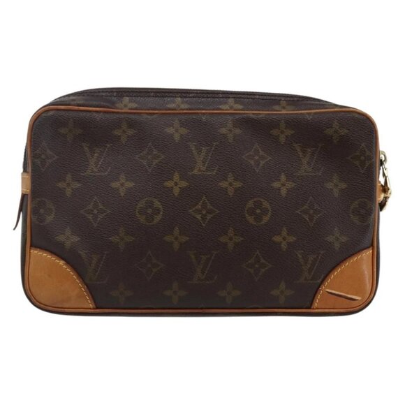 LOUIS VUITTON Monogram Marly Dragonne GM Clutch Bag - Picture 3 of 15